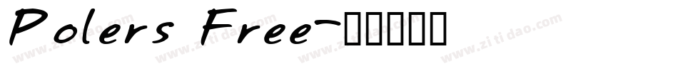 Polers Free字体转换